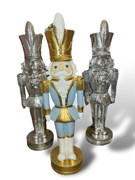 In Progress-Blue/Gold Theme Nutcracker